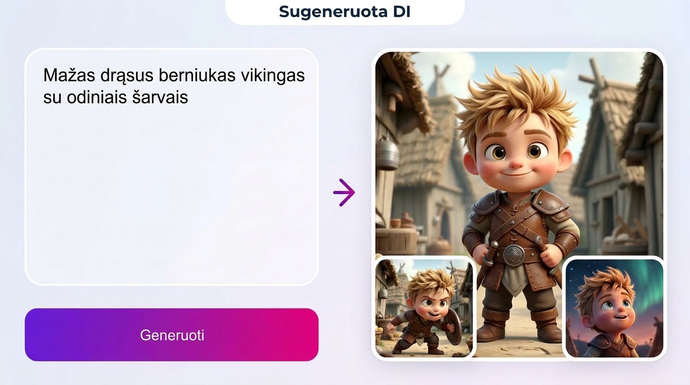 Unlimited AI Images funkcijų pristatymas