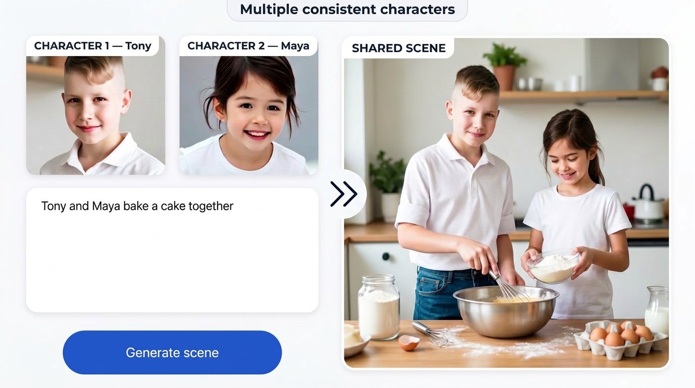 Unlimited AI Images feature showcase