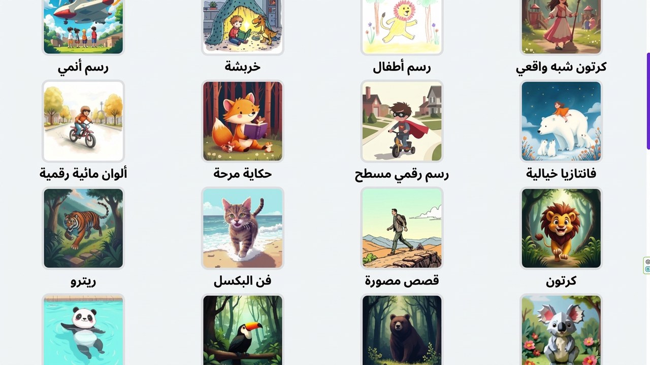 عرض مزايا Unlimited AI Images