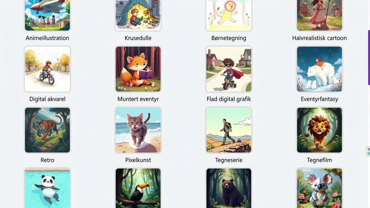 Præsentation af funktionerne i Unlimited AI Images