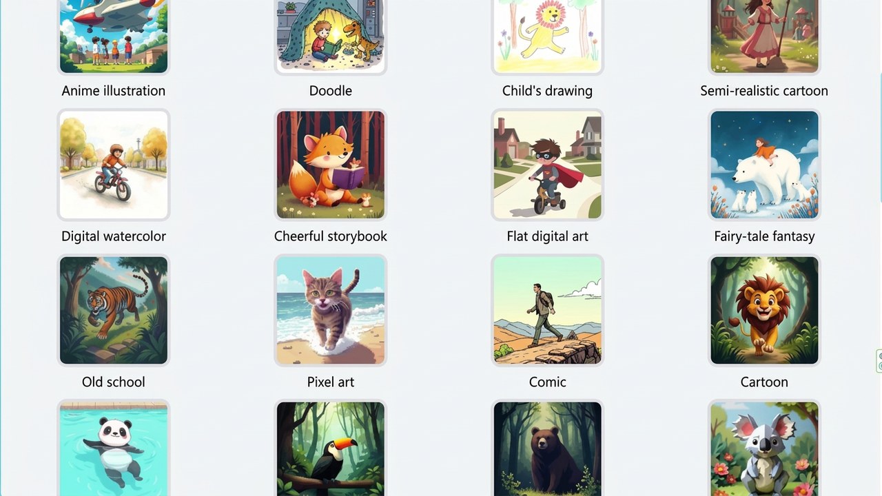 Unlimited AI Images feature showcase